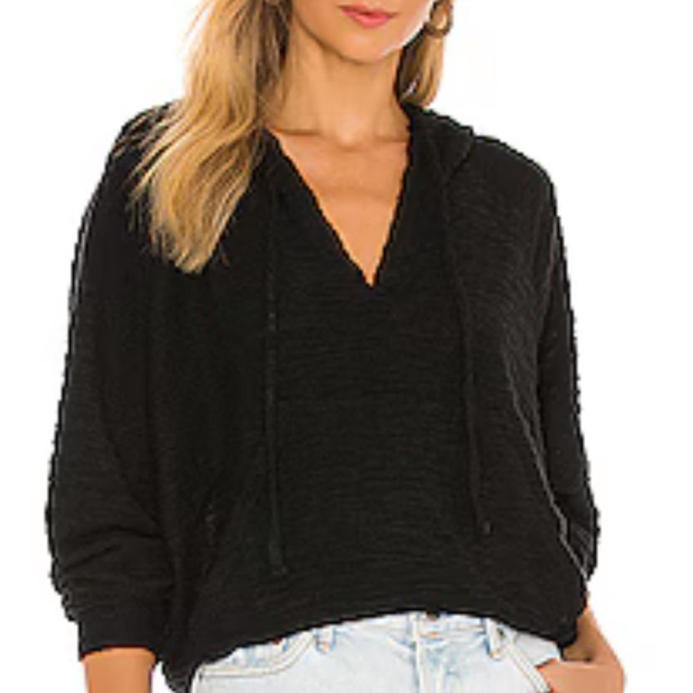 Electric & Rose Playa Hoodie in Onyx, XS